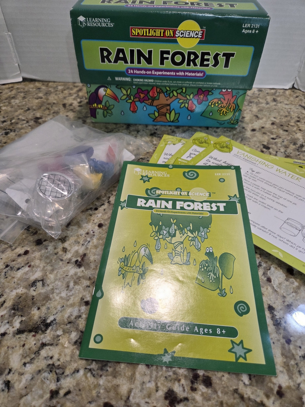Learning Resources Spotlight on Science Rain Forest 24 Experiments Ages 8+